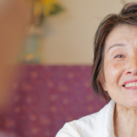 健康的な高齢者女性